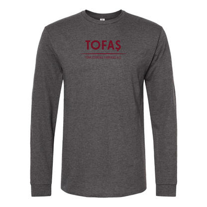 Men's Tofas Logo Cotton Long Sleeve T-Shirt
