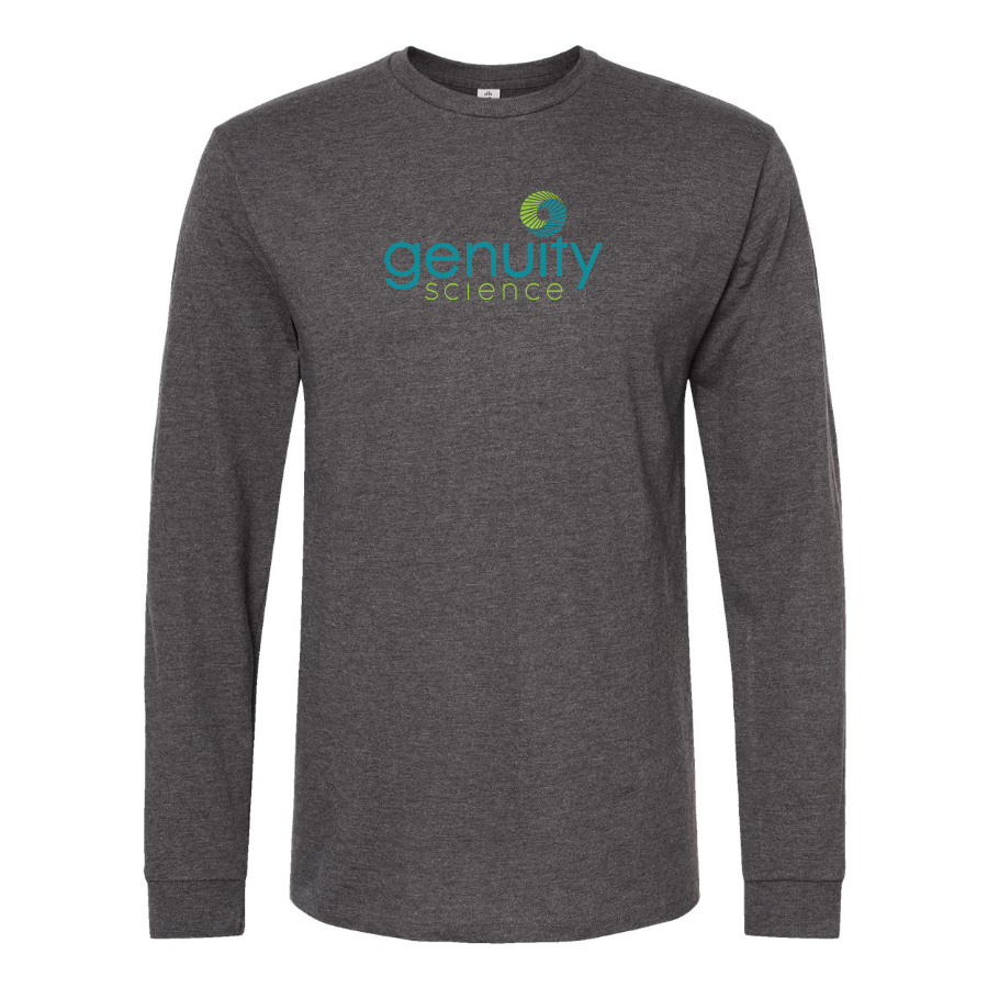 Men's Genuity Science  Logo Cotton Long Sleeve T-Shirt