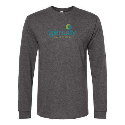 Men's Genuity Science  Logo Cotton Long Sleeve T-Shirt