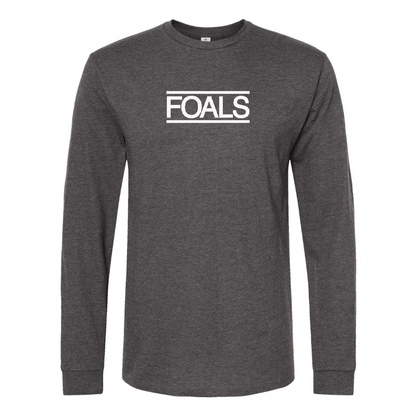 Men's Foals Logo Cotton Long Sleeve T-Shirt