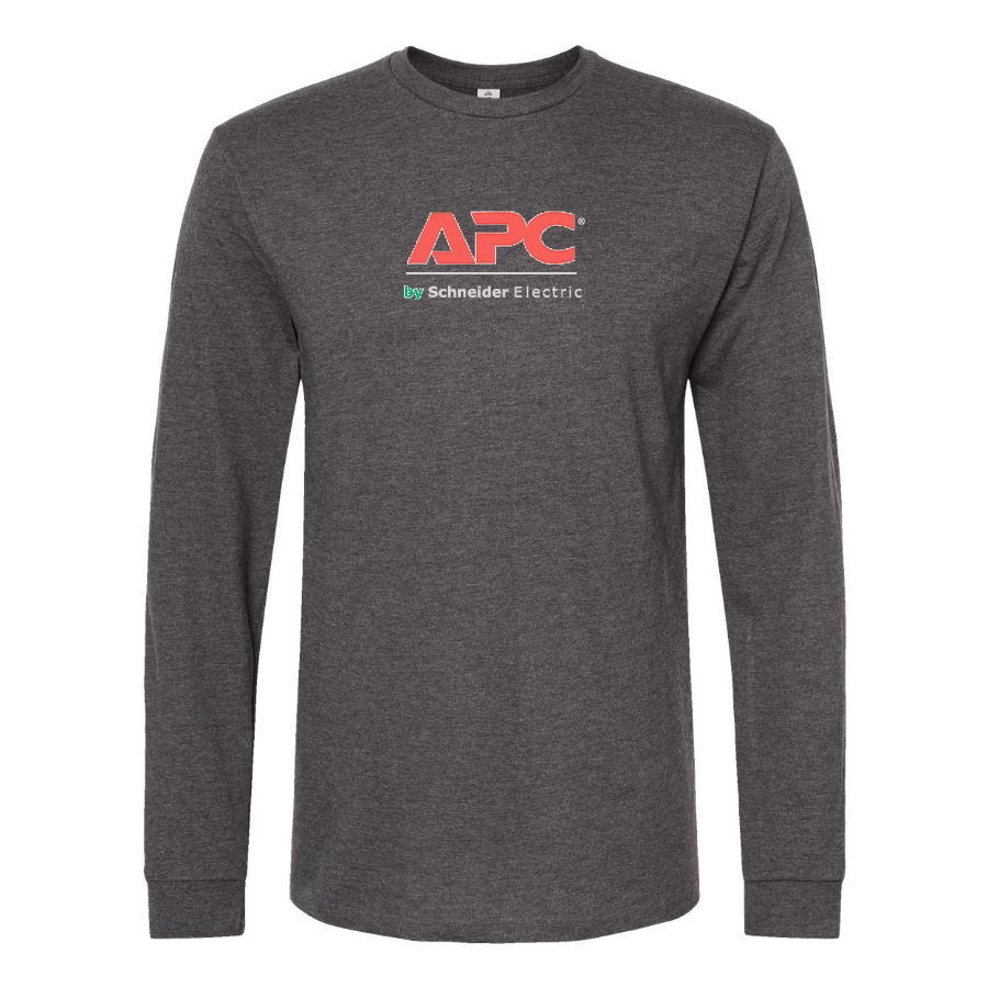 Men's APC  Logo Cotton Long Sleeve T-Shirt