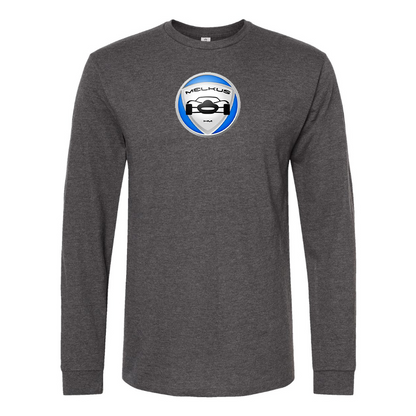 Men's Melkus Logo Cotton Long Sleeve T-Shirt