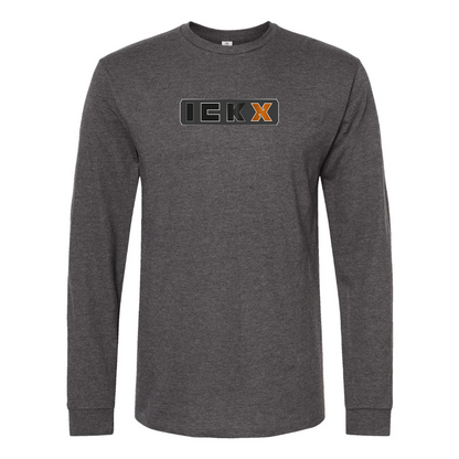 Men's ICKX Logo Cotton Long Sleeve T-Shirt