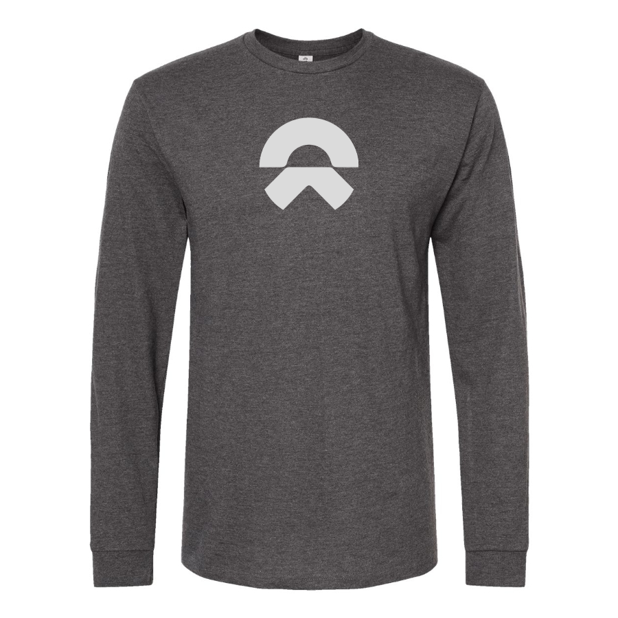 Men's Nio Logo Cotton Long Sleeve T-Shirt