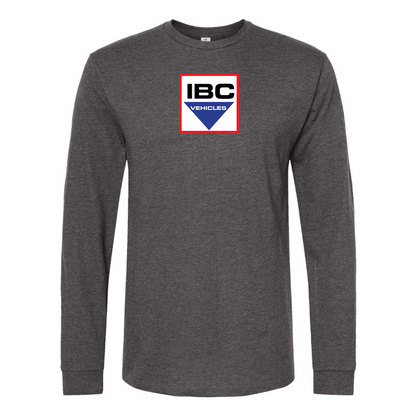 Men's IBC Vehicles Logo Cotton Long Sleeve T-Shirt