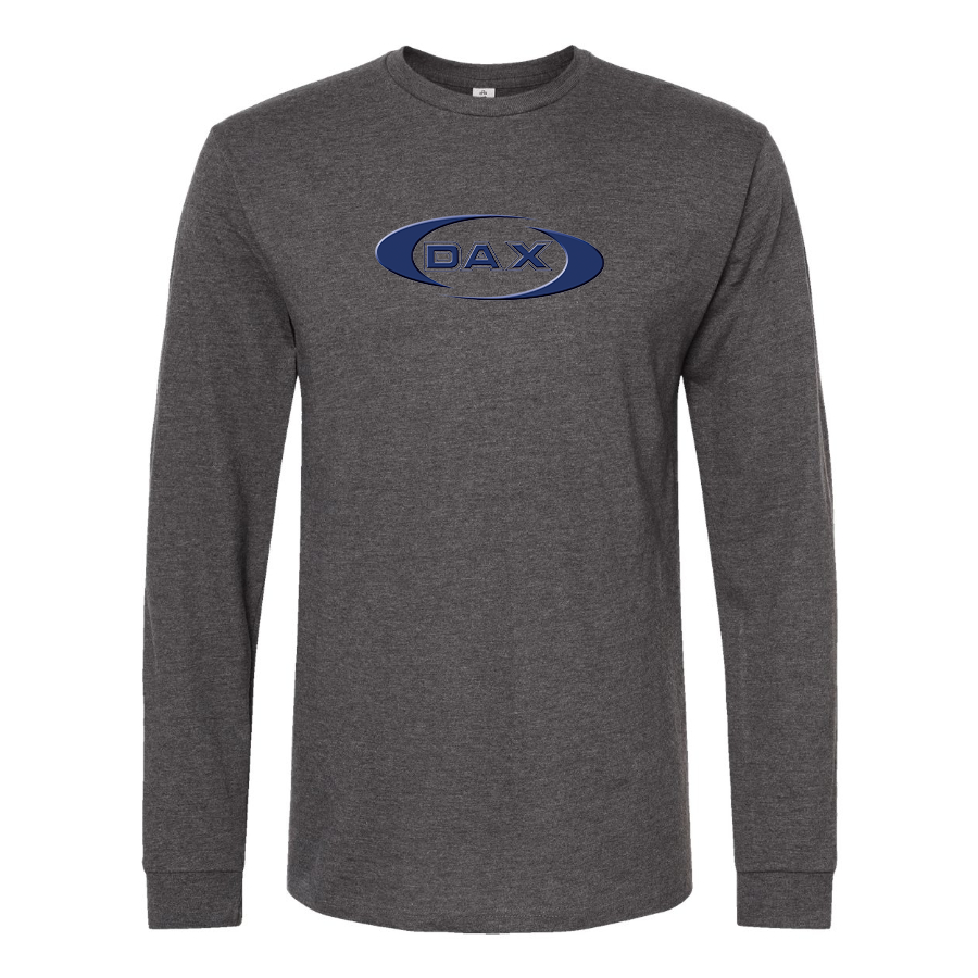 Men's Dax Cars Logo Cotton Long Sleeve T-Shirt