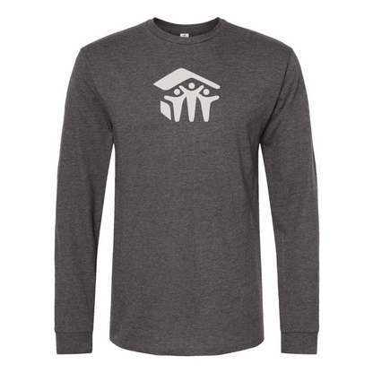 Men's Habitat for Humanity  Logo Cotton Long Sleeve T-Shirt