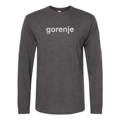 Men's Gorenje Logo Cotton Long Sleeve T-Shirt