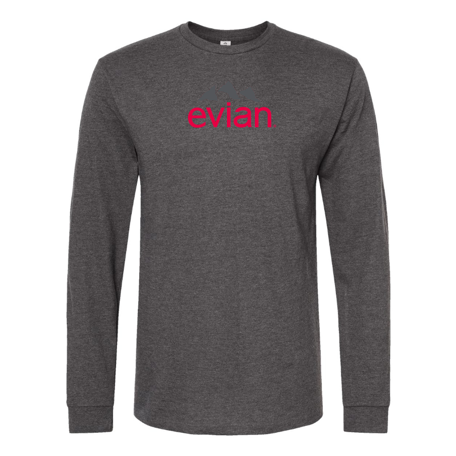 Men's Evian Logo Long Sleeve T-Shirt