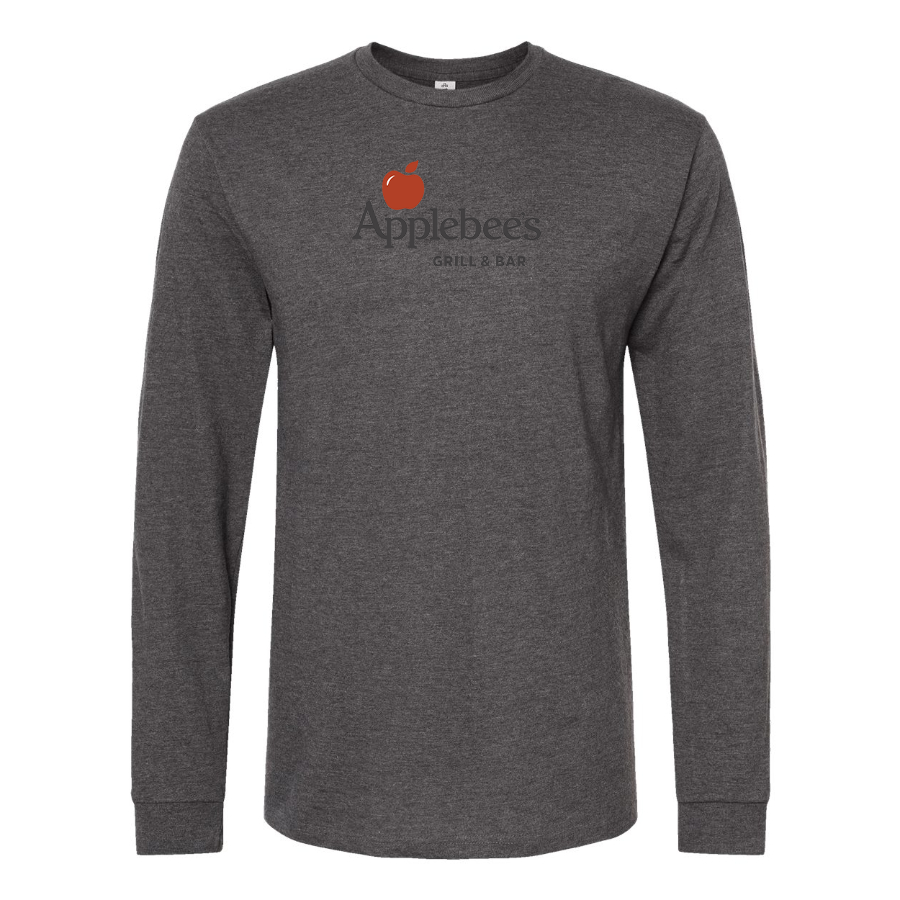 Men's Applebees Logo Cotton Long Sleeve T-Shirt