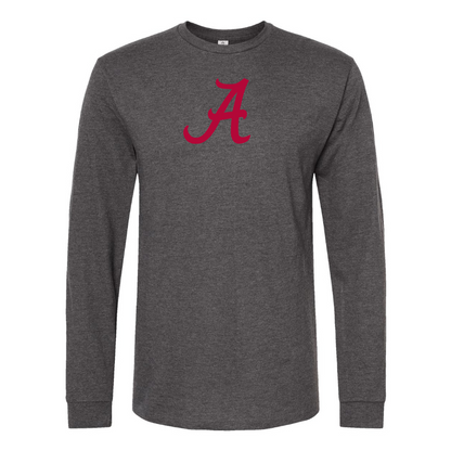 Men's Alabama Crimson Tide Logo Cotton Long Sleeve T-Shirt