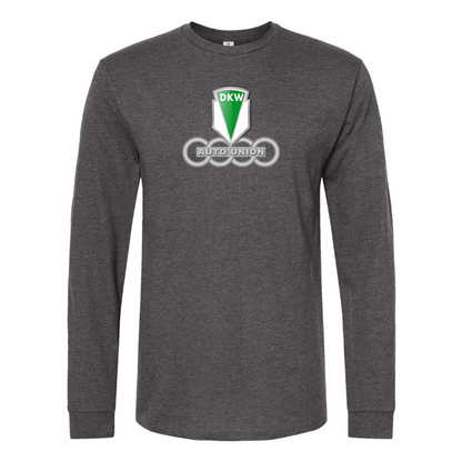 Men's DKW Logo Cotton Long Sleeve T-Shirt