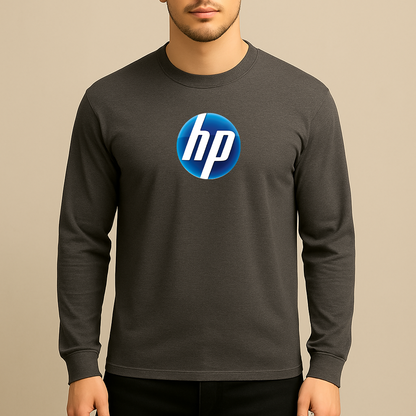 Men's HP Logo Long Sleeve T-Shirt