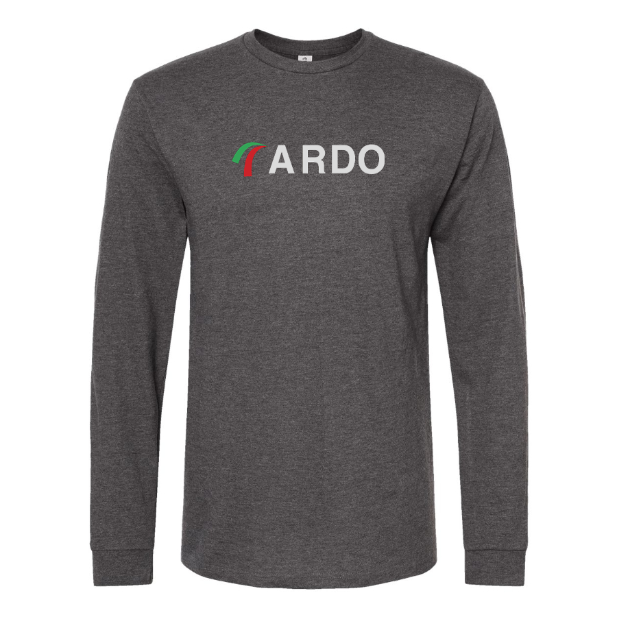 Men's Ardo Logo Cotton Long Sleeve T-Shirt
