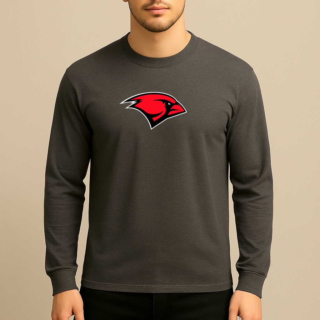 Men's Incarnate Word Cardinals Logo Long Sleeve T-Shirt