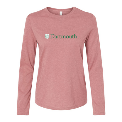 BELLA CANVAS Dartmouth College Jersey Long Sleeve Tee