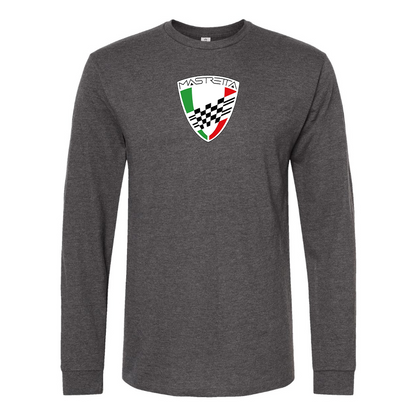 Men's Mastretta Logo Cotton Long Sleeve T-Shirt