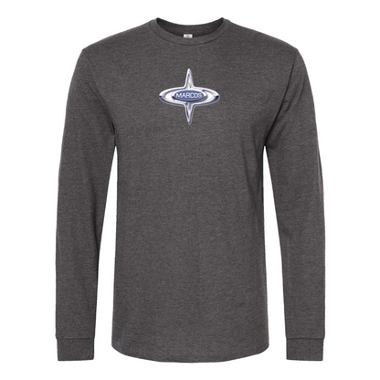 Men's Marcos Logo Cotton Long Sleeve T-Shirt
