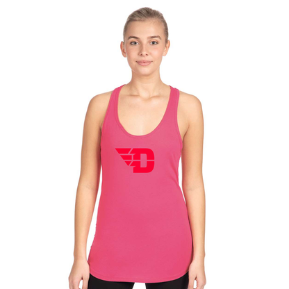 Women's Dayton Flyers  Next Level Ideal Racerback Tank