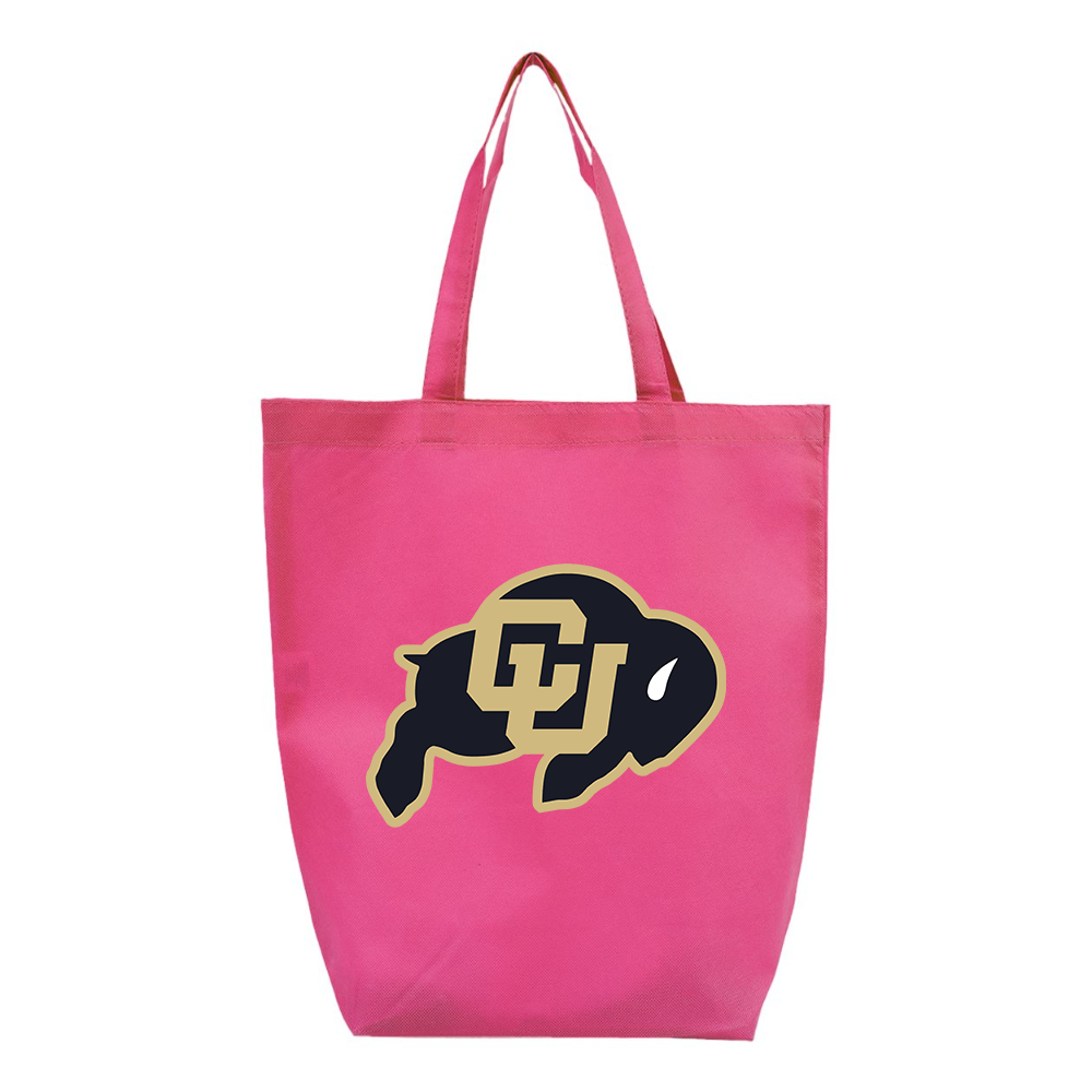 Colorado Buffaloes Q-Tees Non-Woven Gusset Bottom Tote