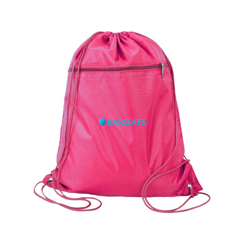 Barclays  Q-Tees - Polyester Cinchpack