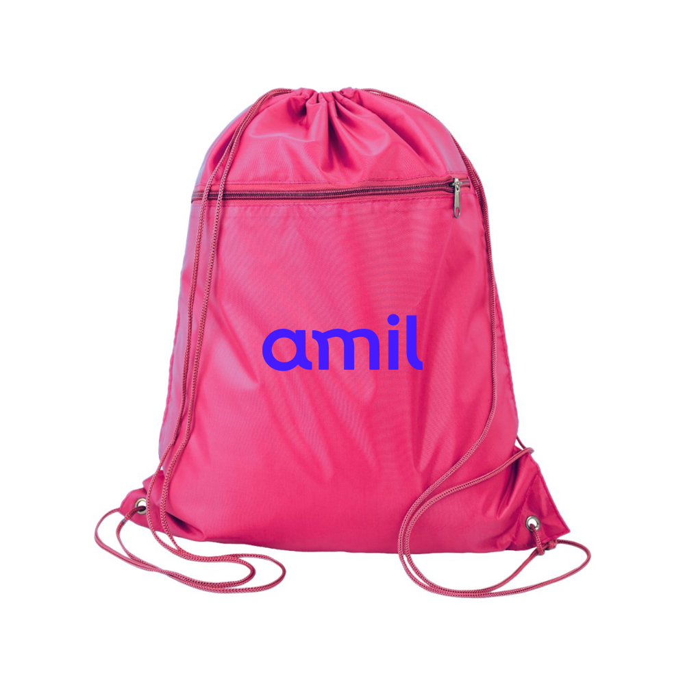 Amil  Q-Tees - Polyester Cinchpack
