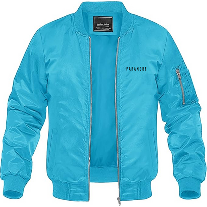 Men's Paramore Lightweight Bomber Jacket Windbreaker Softshell Varsity Jacket Coat
