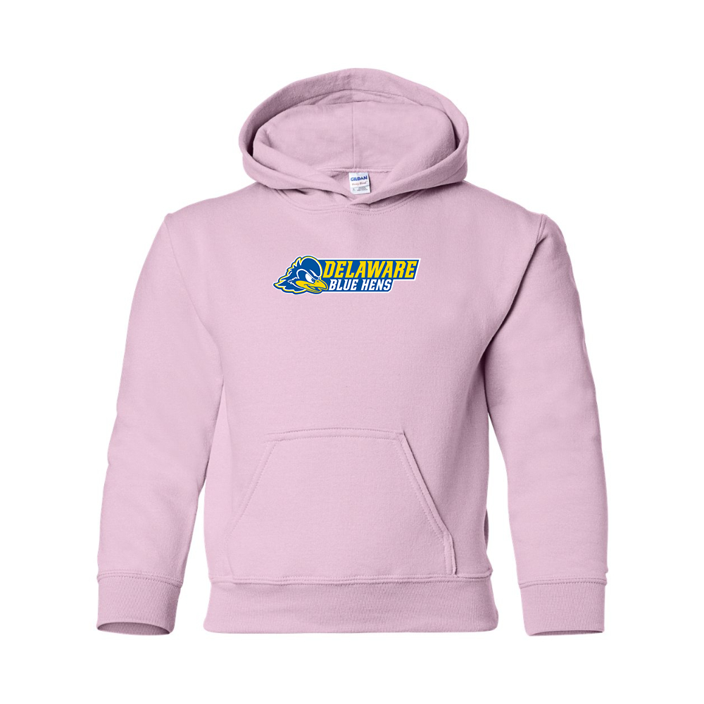 Youth  Delaware Blue Hens Gildan Heavy Blend  Hooded Sweatshirt