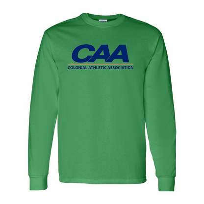 Men's Colonial Athletic Association Gildan Heavy Cotton Long Sleeve T-Shirt