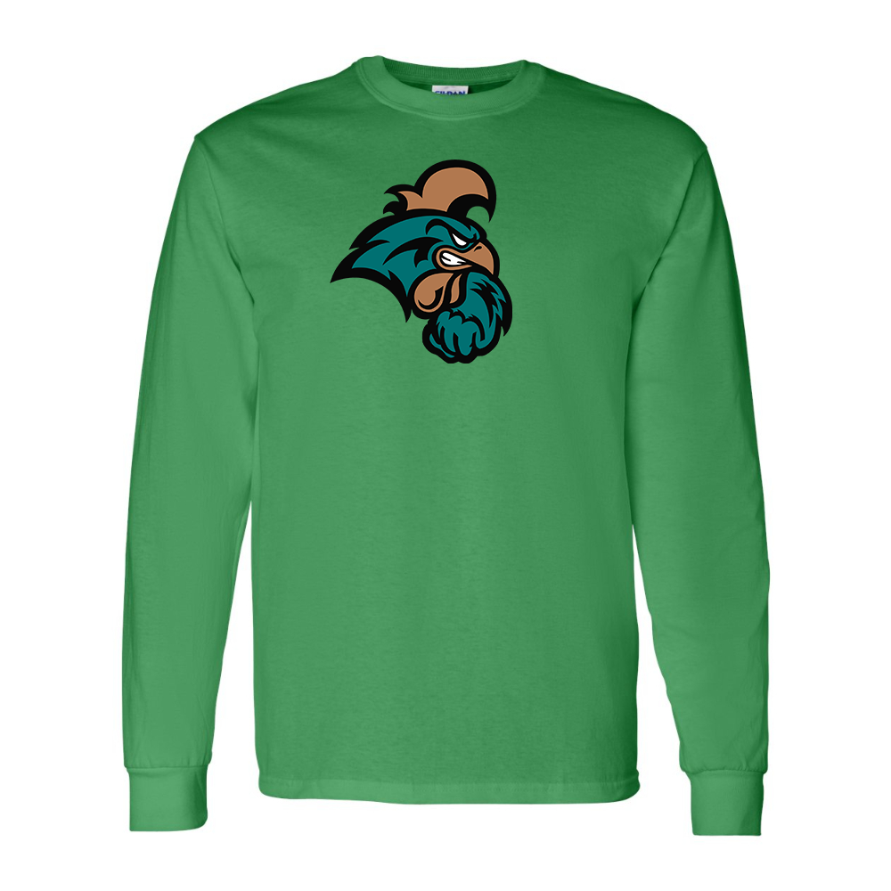 Men's   Coastal Carolina Chanticleers Gildan Heavy Cotton Long Sleeve T-Shirt