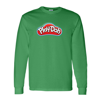 Men's Play Doh Gildan Heavy Cotton Long Sleeve T-Shirt