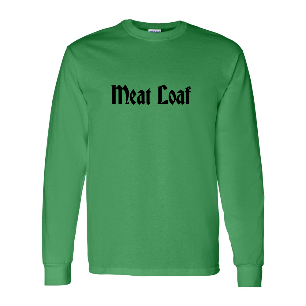 Men's Meat Loaf   Gildan Heavy Cotton Long Sleeve T-Shirt