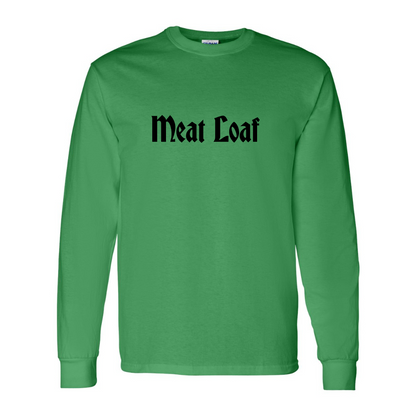 Men's Meat Loaf   Gildan Heavy Cotton Long Sleeve T-Shirt