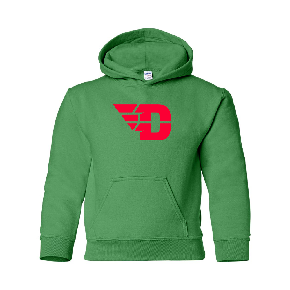 Youth  Dayton Flyers Gildan Heavy Blend  Hooded Sweatshirt