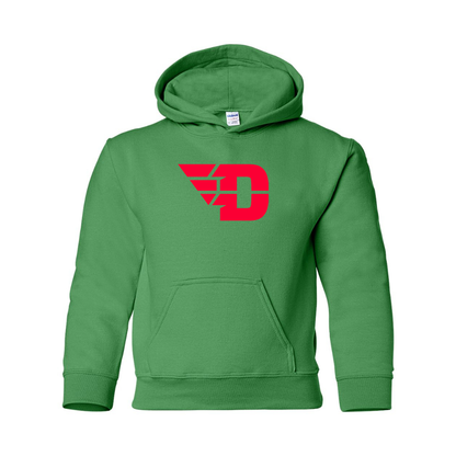 Youth  Dayton Flyers Gildan Heavy Blend  Hooded Sweatshirt