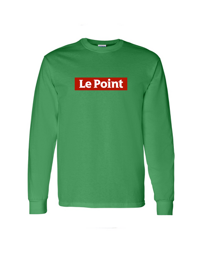 Men's  Le Point Gildan Heavy Cotton Long Sleeve T-Shirt