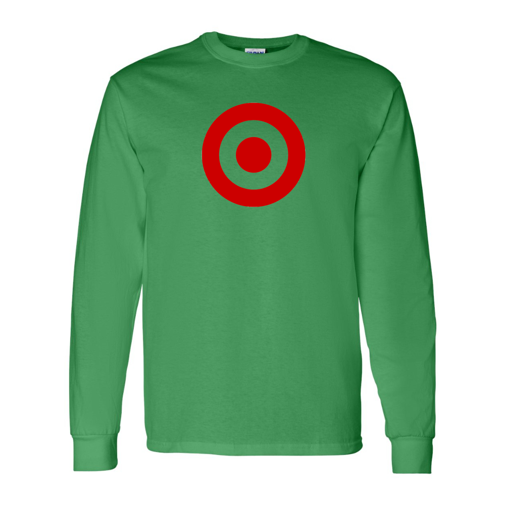 Men's  Target Gildan Heavy Cotton Long Sleeve T-Shirt
