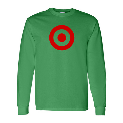 Men's  Target Gildan Heavy Cotton Long Sleeve T-Shirt