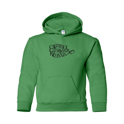 Youth Creedence Clearwater Revival Gildan Heavy Blend  Hooded Sweatshirt