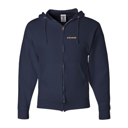 Men's Kansas JERZEES NuBlend Full-Zip Hooded Sweatshirt