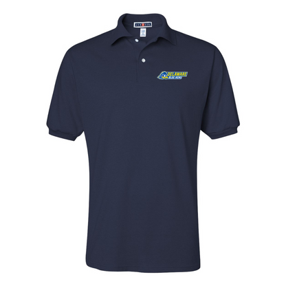 Men's  Delaware Blue Hens JERZEES  SpotShield polo