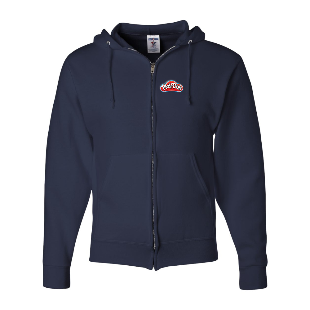 Men's Play Doh JERZEES NuBlend Full-Zip Hooded Sweatshirt