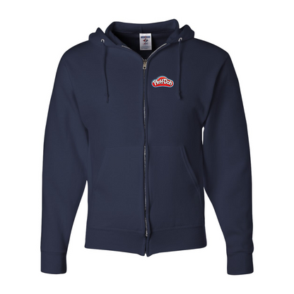 Men's Play Doh JERZEES NuBlend Full-Zip Hooded Sweatshirt