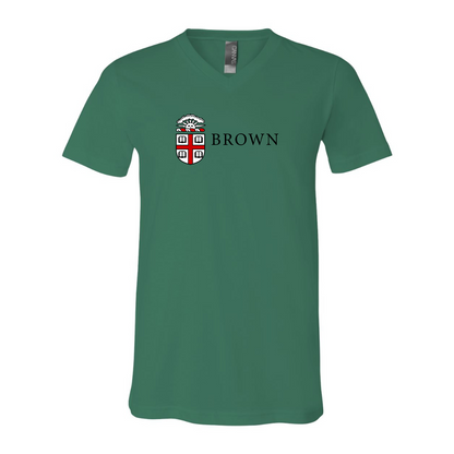 Brown University  BELLA  CANVAS - Jersey V-Neck T-Shirt