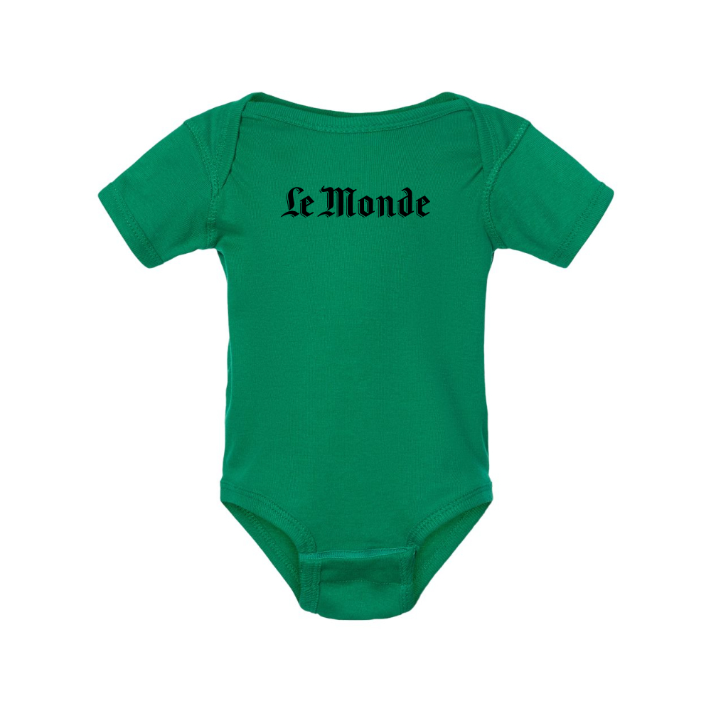 Le Monde Rabbit Skins Infant Baby Rib Bodysuit