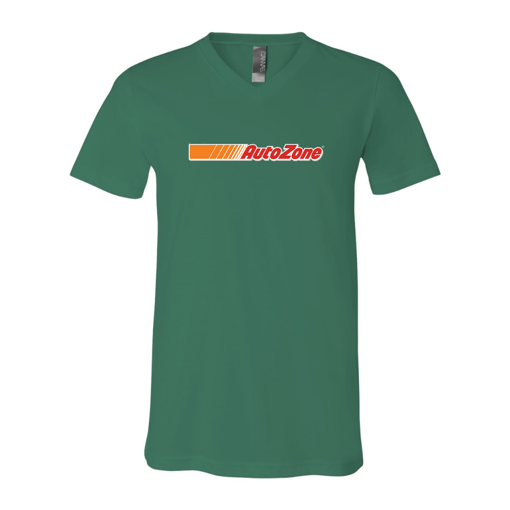 AutoZone Logo BELLA  CANVAS - Jersey V-Neck T-Shirt