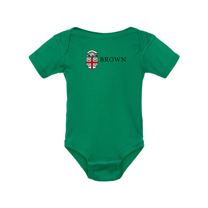 Brown University Rabbit Skins Infant Baby Rib Bodysuit