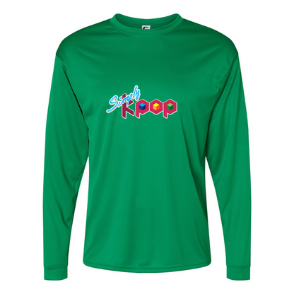 Men's Simply Kpop Performance Long Sleeve T-Shirt