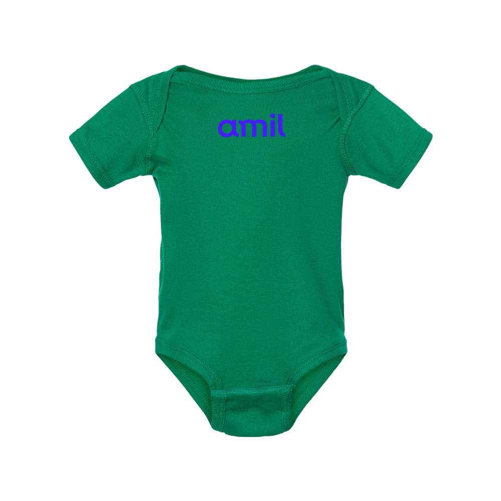Amil  Rabbit Skins Infant Baby Rib Bodysuit