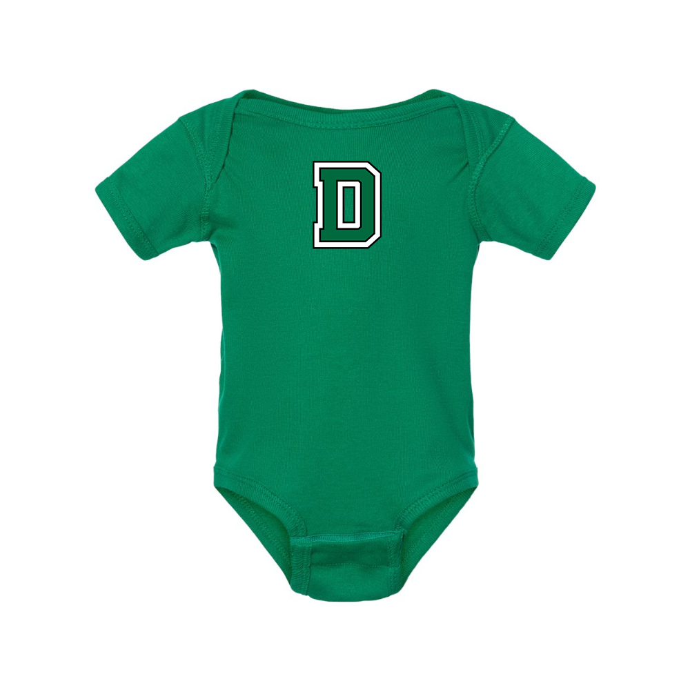 Dartmouth Big Green  Rabbit Skins Infant Baby Rib Bodysuit